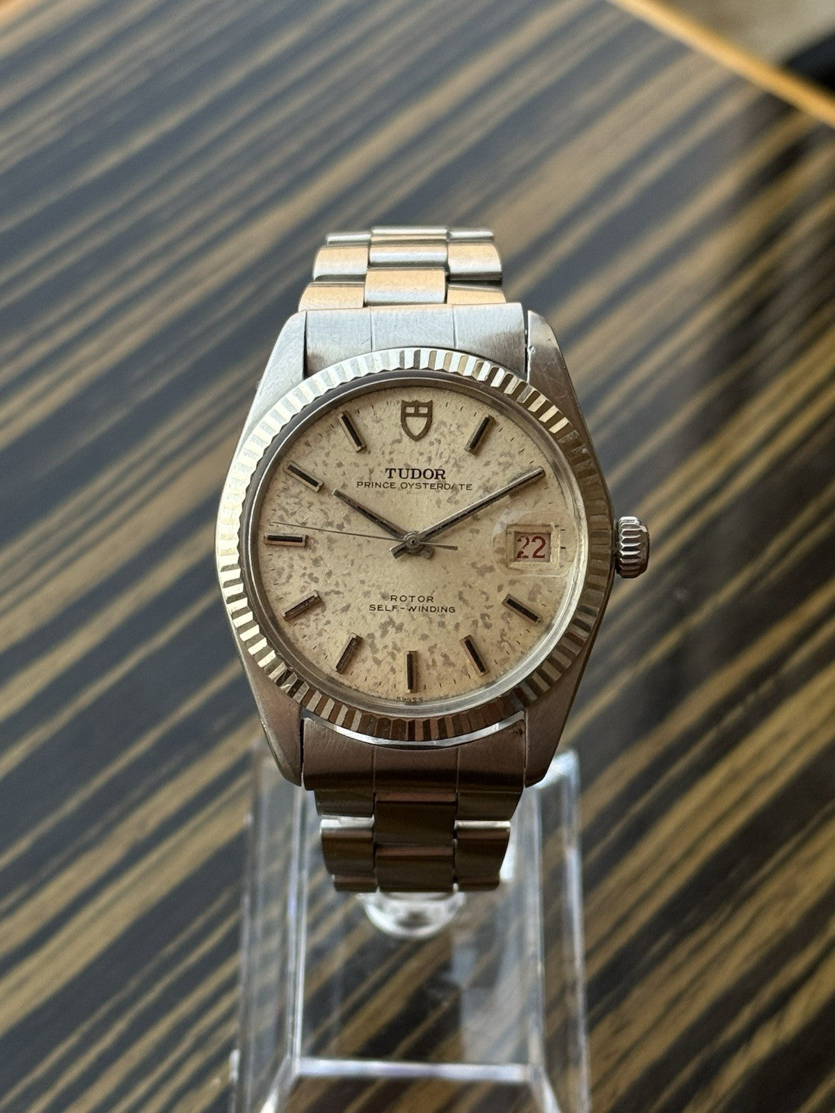 Vintage Tudor Prince OysterDate Automatic 34mm  Watch Ref 7990/4