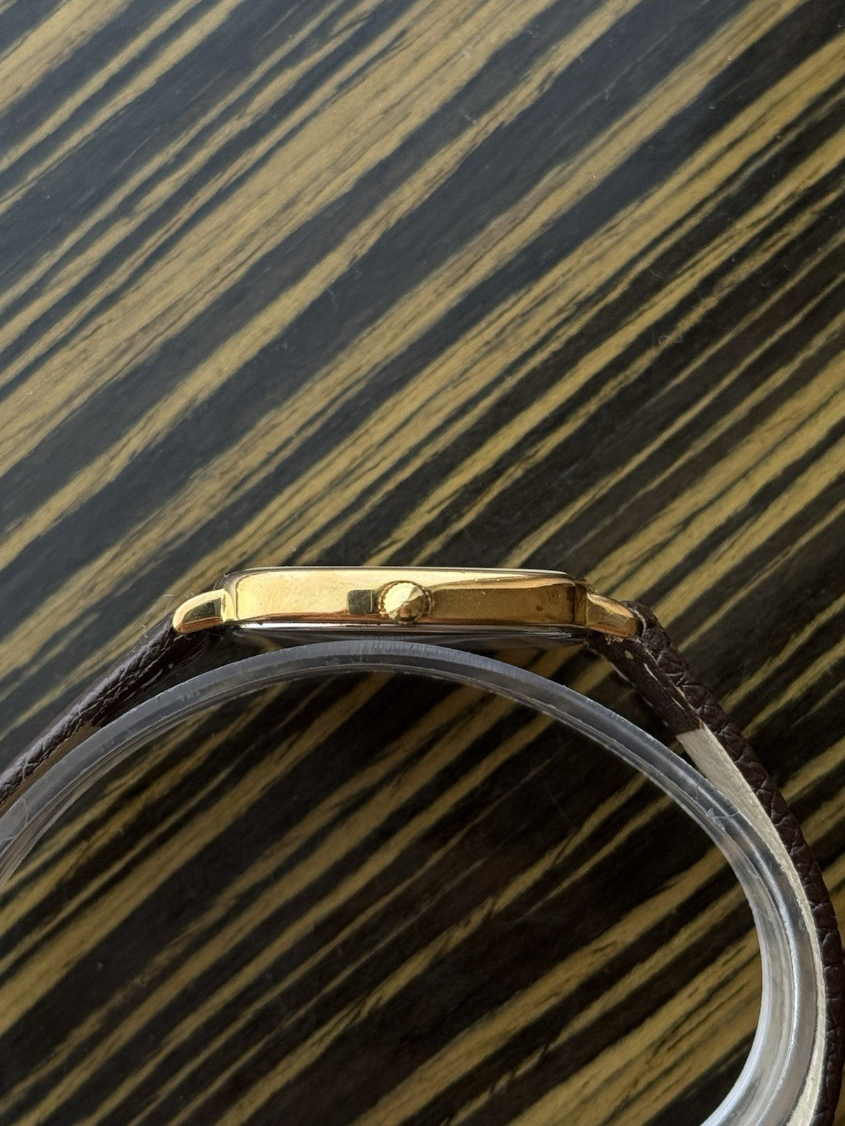 Longines TV Quartz Classic men's Watch Gold Plated