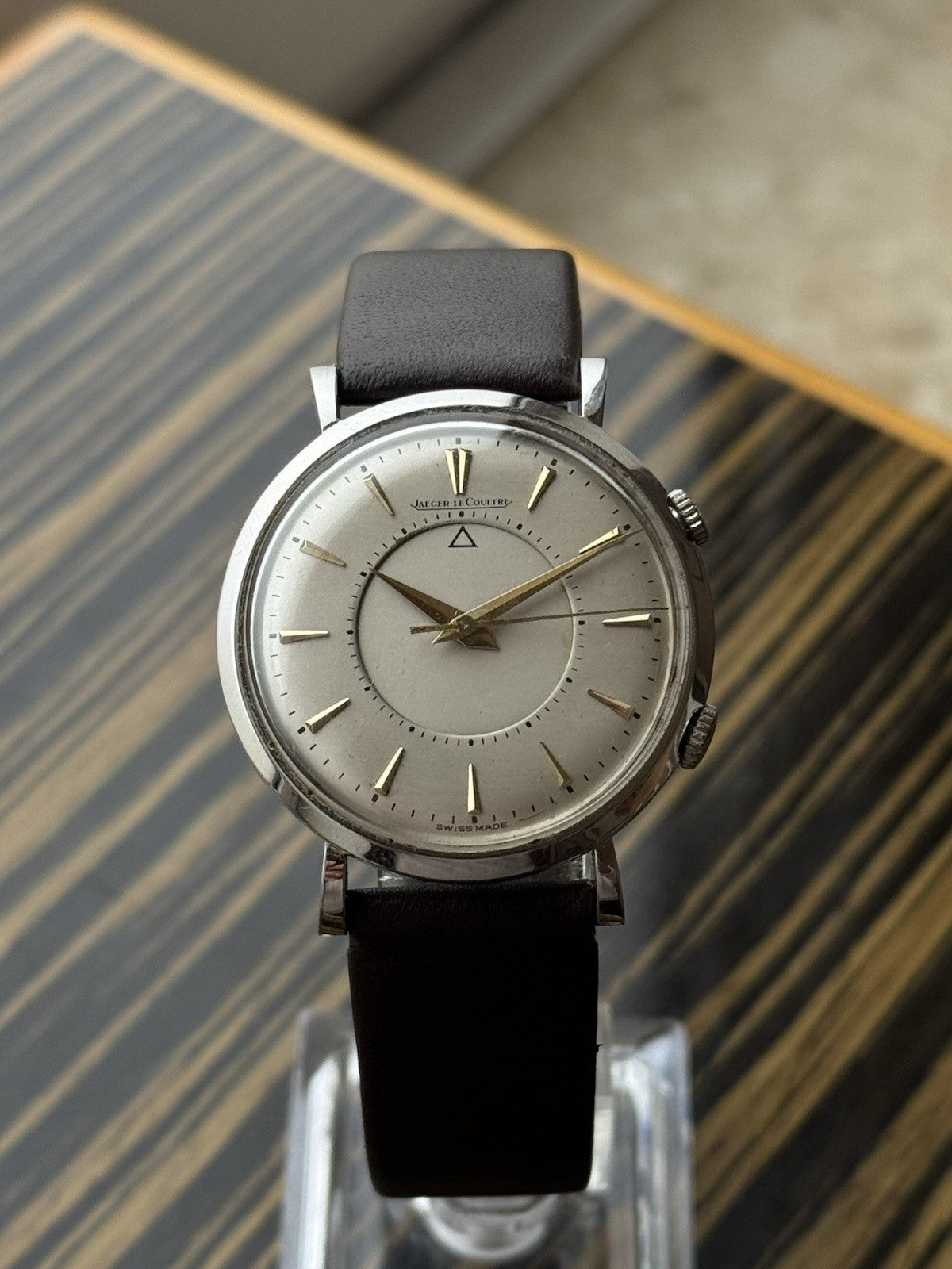 Vintage Jaeger Le-Coultre Memovox Alarm Watch 35mm