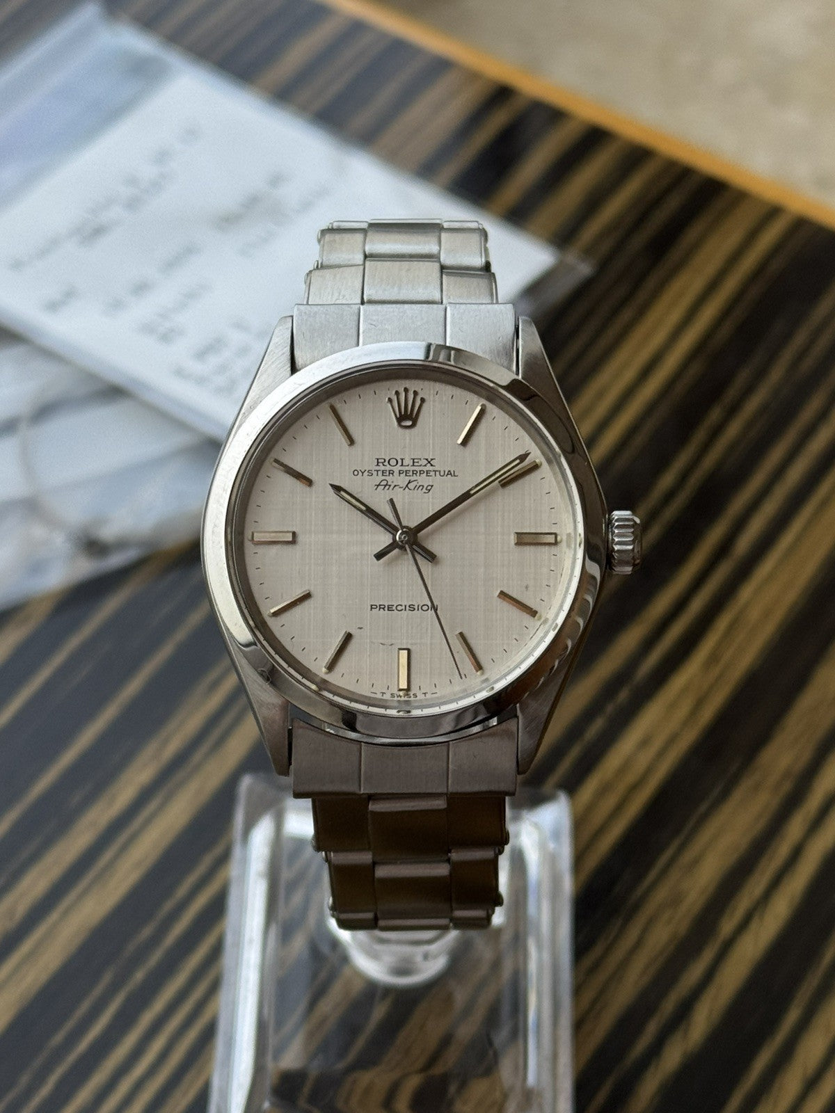 Rolex Air-King 34mm Automatic Vintage Watch Ref 5500