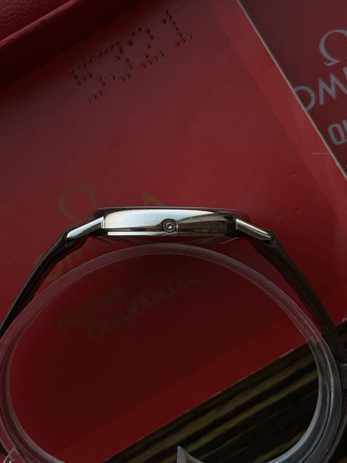 Omega De Ville Quartz Vintage Watch Full Set Ref 191.0092
