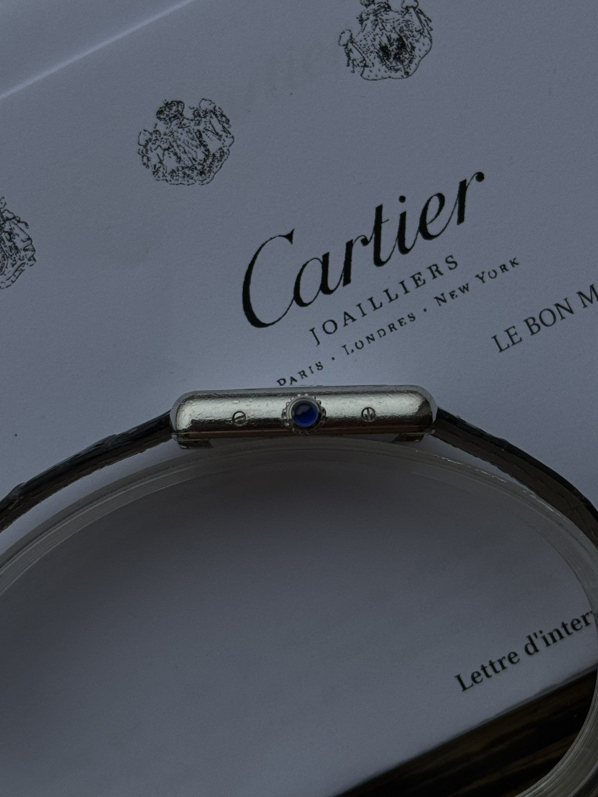Must de Cartier Tank Quartz small-Size Watch Ref 2416
