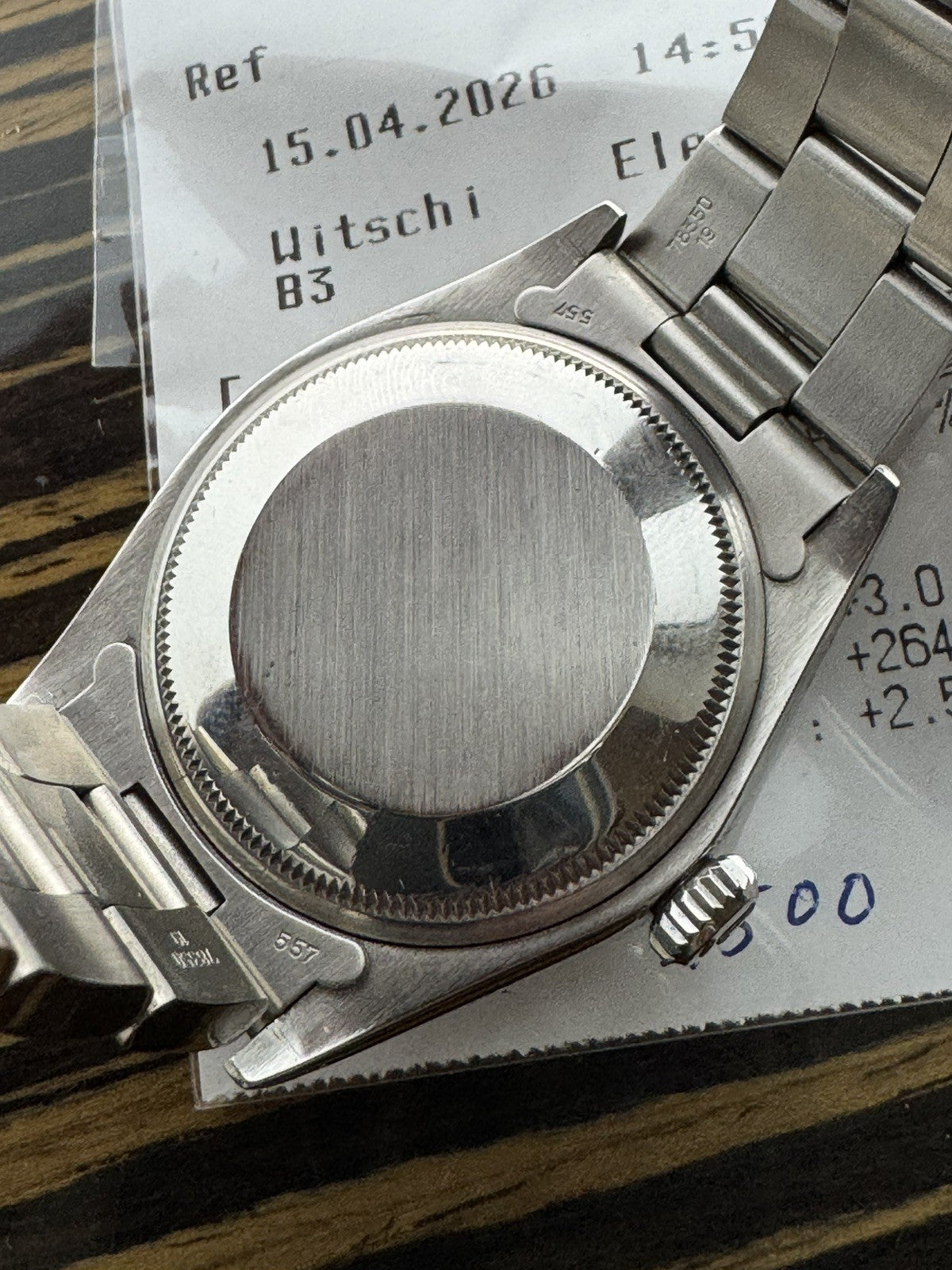 Rolex Date 34mm Automatic Vintage Watch Ref 1500