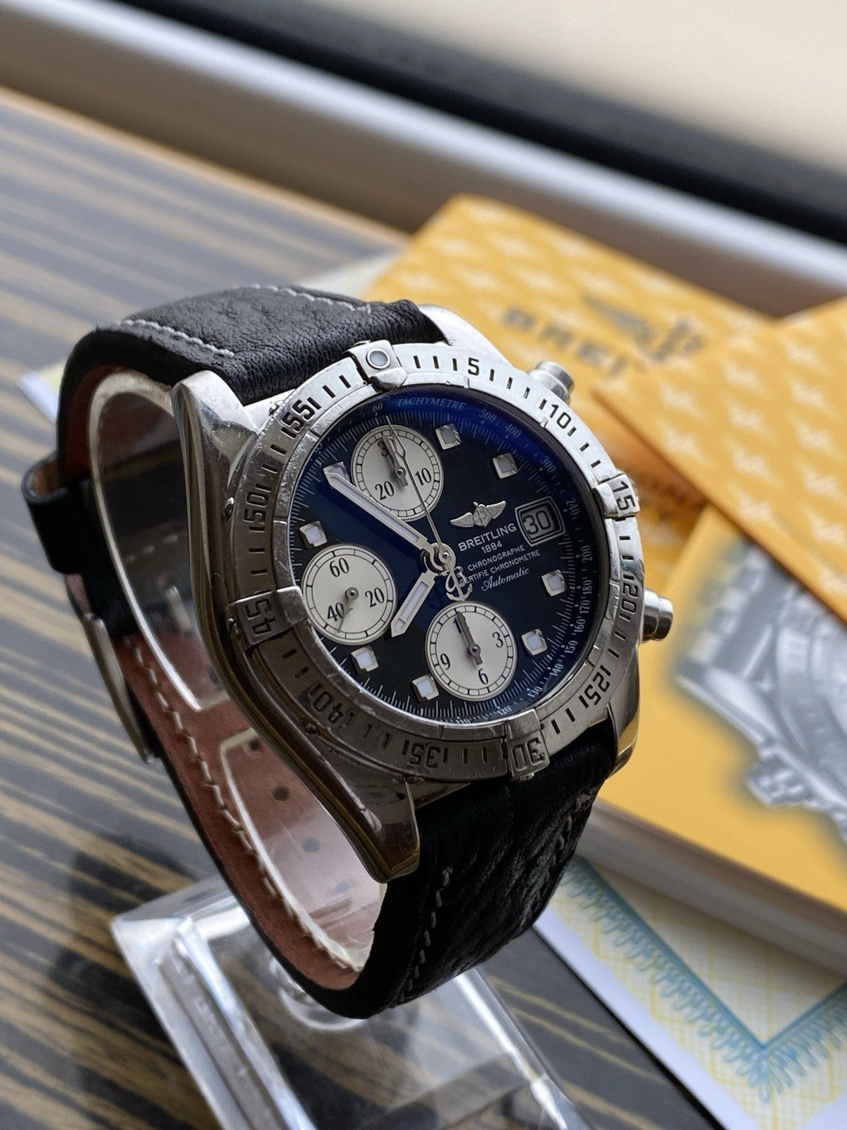Breitling Cockpit Automatic Chronograph Full Set Swiss Watch