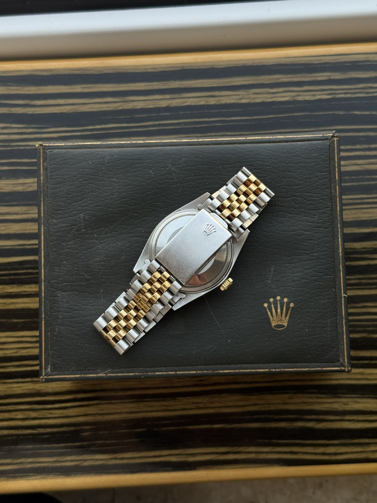 Rolex Datejust 36mm Two-Tone Automatic Vintage Watch ref 1601