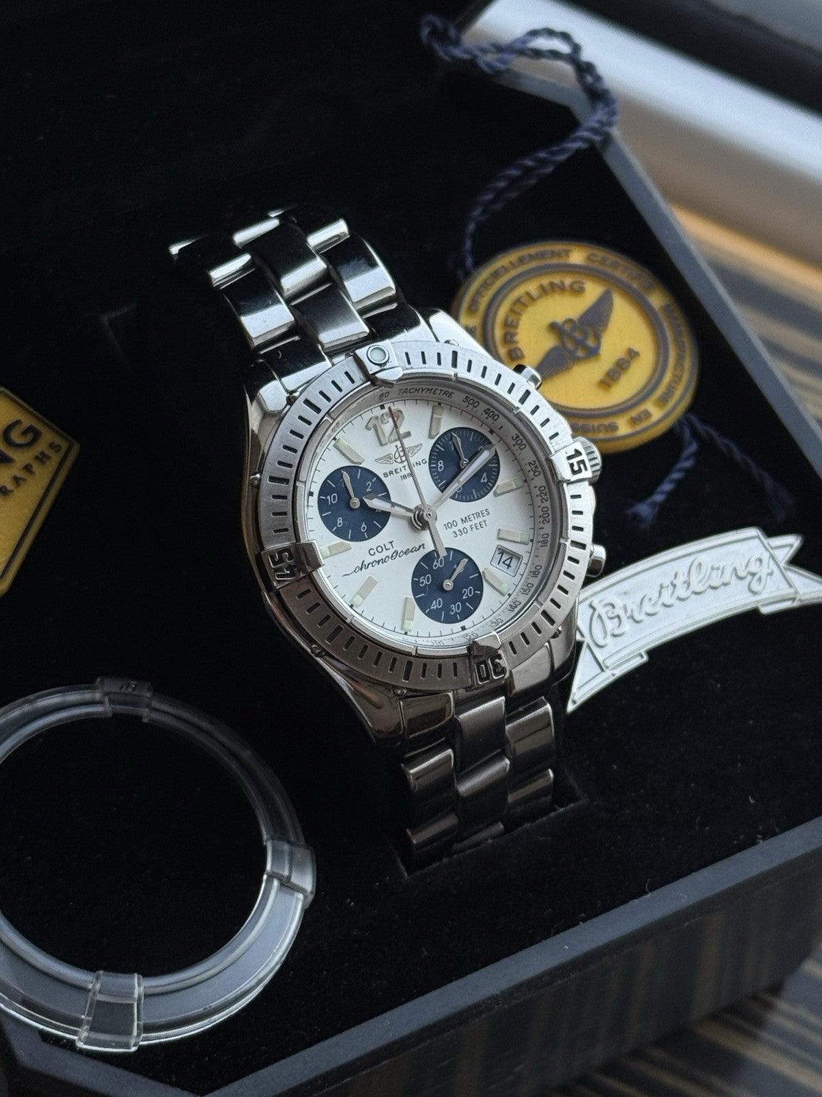 Breitling Colt Chronograph quartz 38mm – Ref. A53350