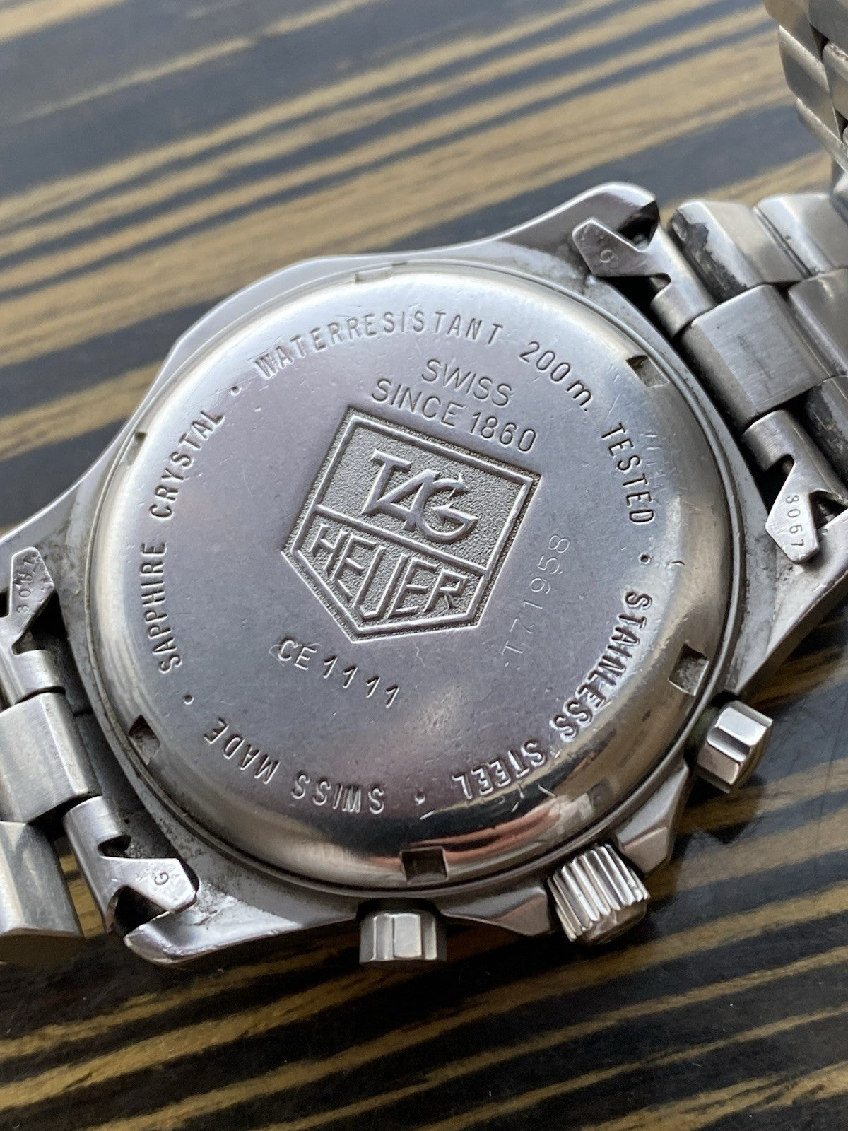 TAG Heuer 2000 Professional Chronograph –  Swiss vintage Diver Watch