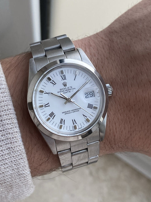 Rolex Date 34mm Automatic Vintage Watch Ref 1500