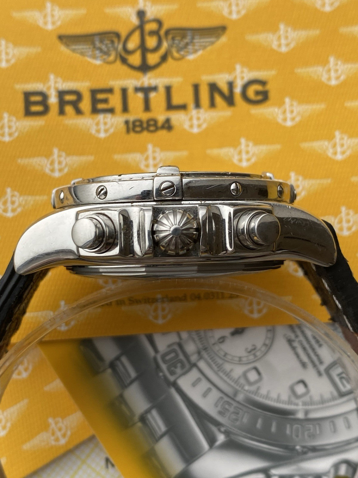 Breitling Cockpit Automatic Chronograph Full Set Swiss Watch
