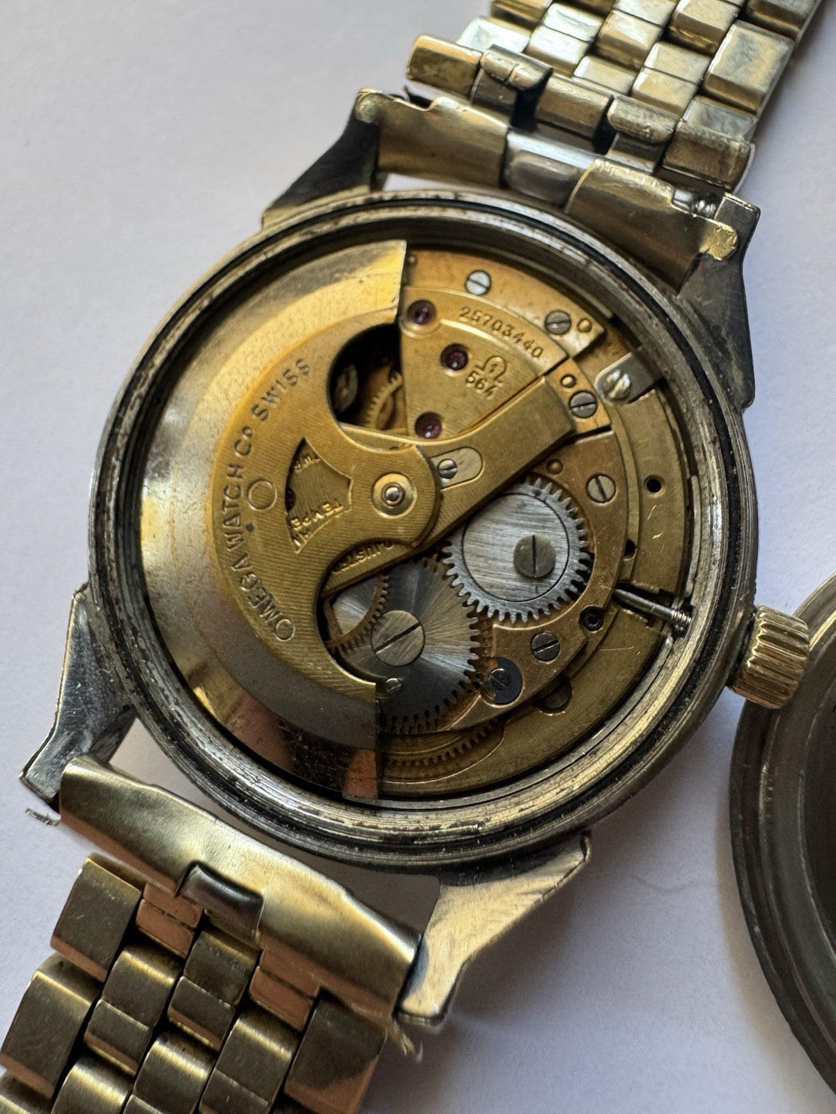 Omega Constellation Chronometer Automatic Vintage ref 162.025 pie pan 