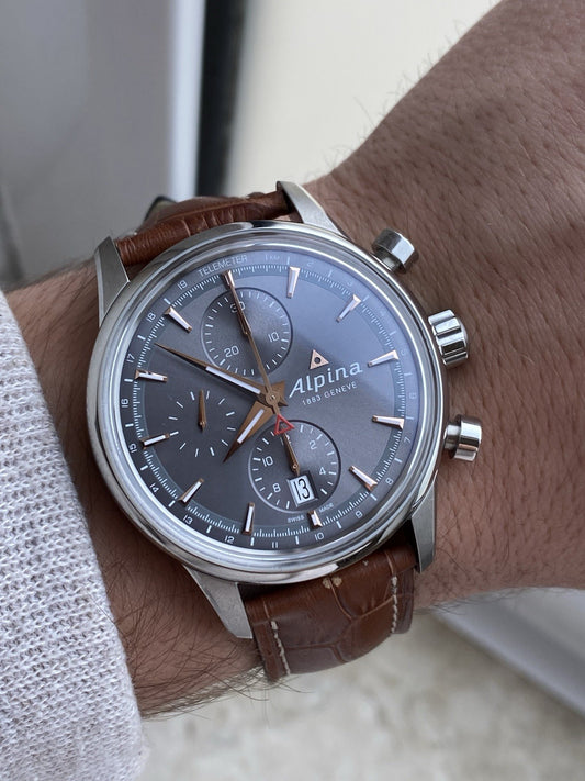 NOS Alpina Alpiner Automatic Chronograph