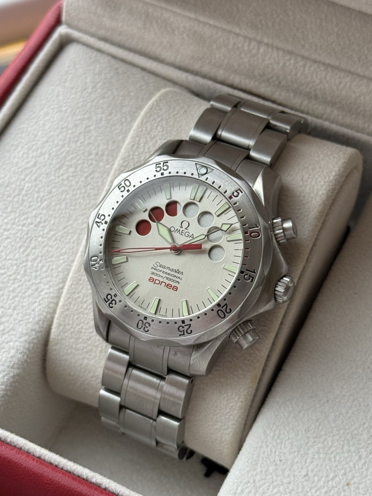 Omega Seamaster Professional 300M Apnea – Ref. 2595.30.00 - Full Set