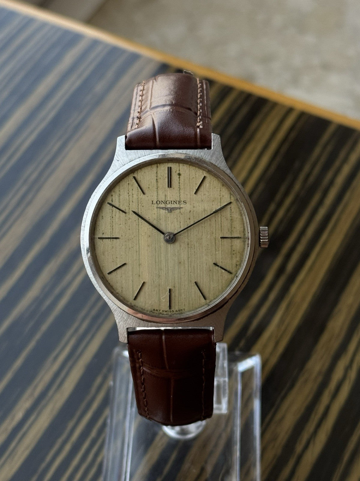 Longines Flagship Vintage Mechanical Watch 33mm For Men