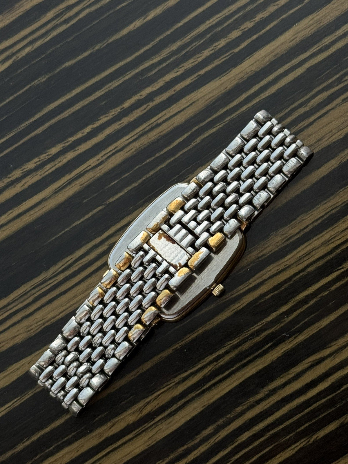 Vintage Omega De Ville Tank Quartz Watch