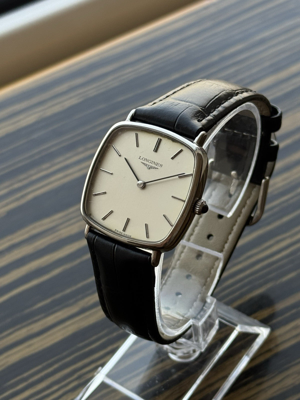 Longines Vintage TV Manual Wind watch Stainless Steel