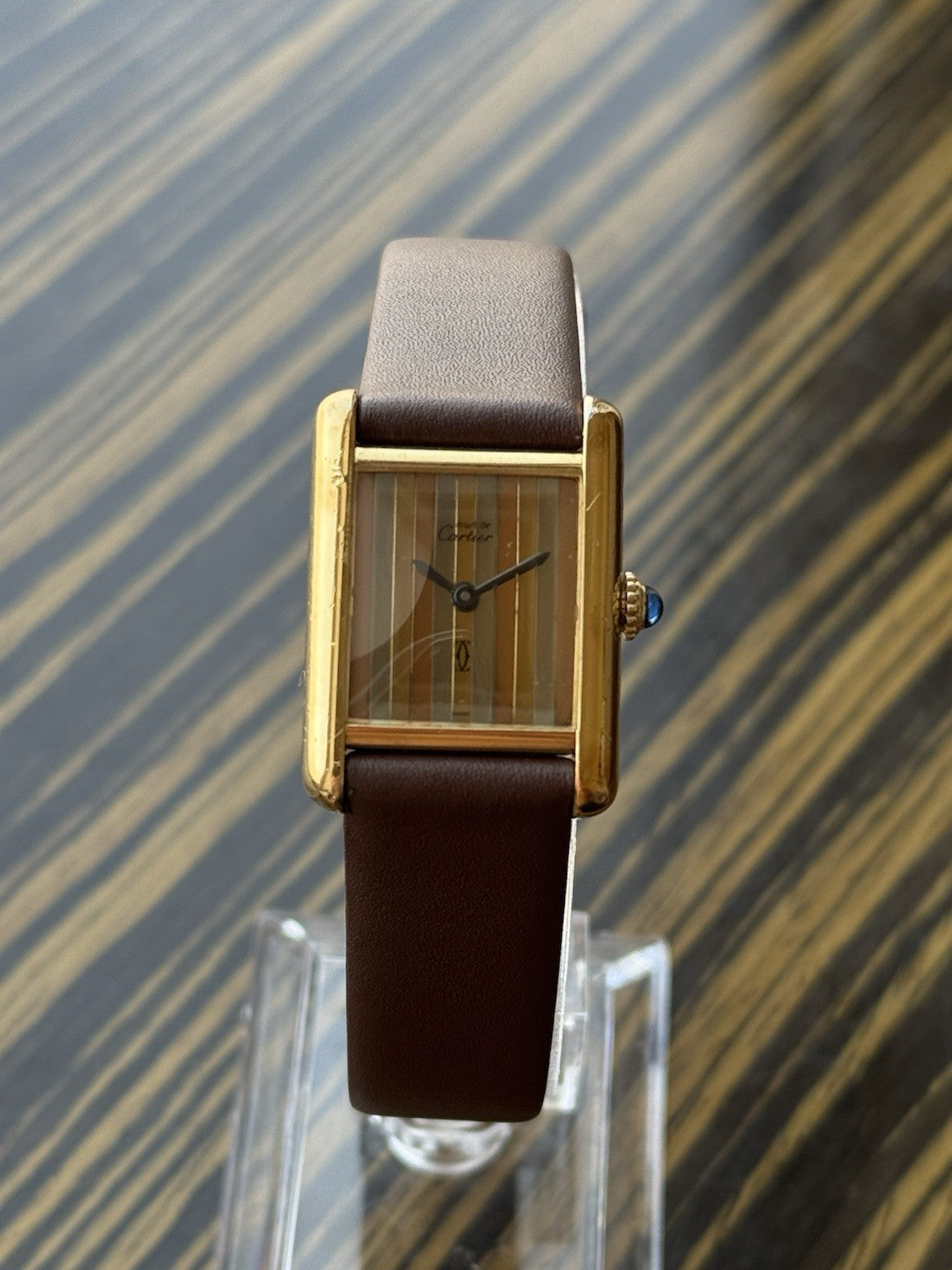 Must de Cartier Tank Ladies Manual Wind Watch