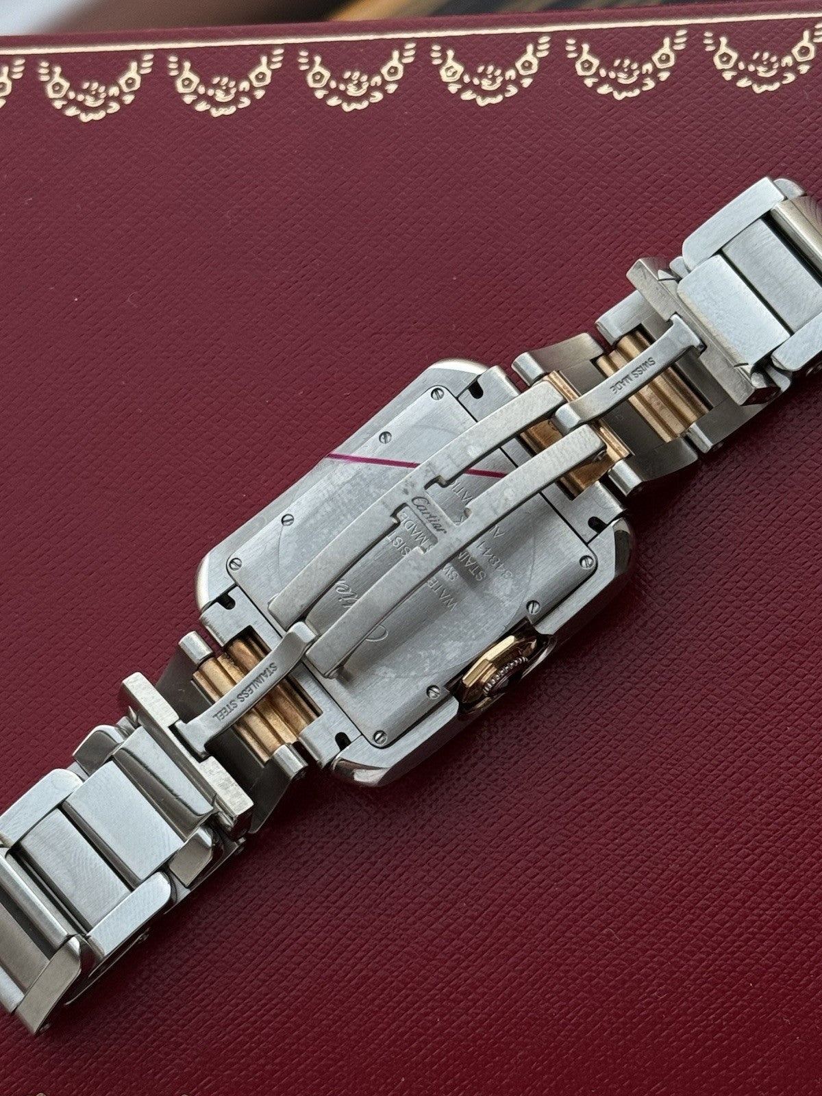 Cartier Tank Anglaise Full Set Automatic – Ref. 3511