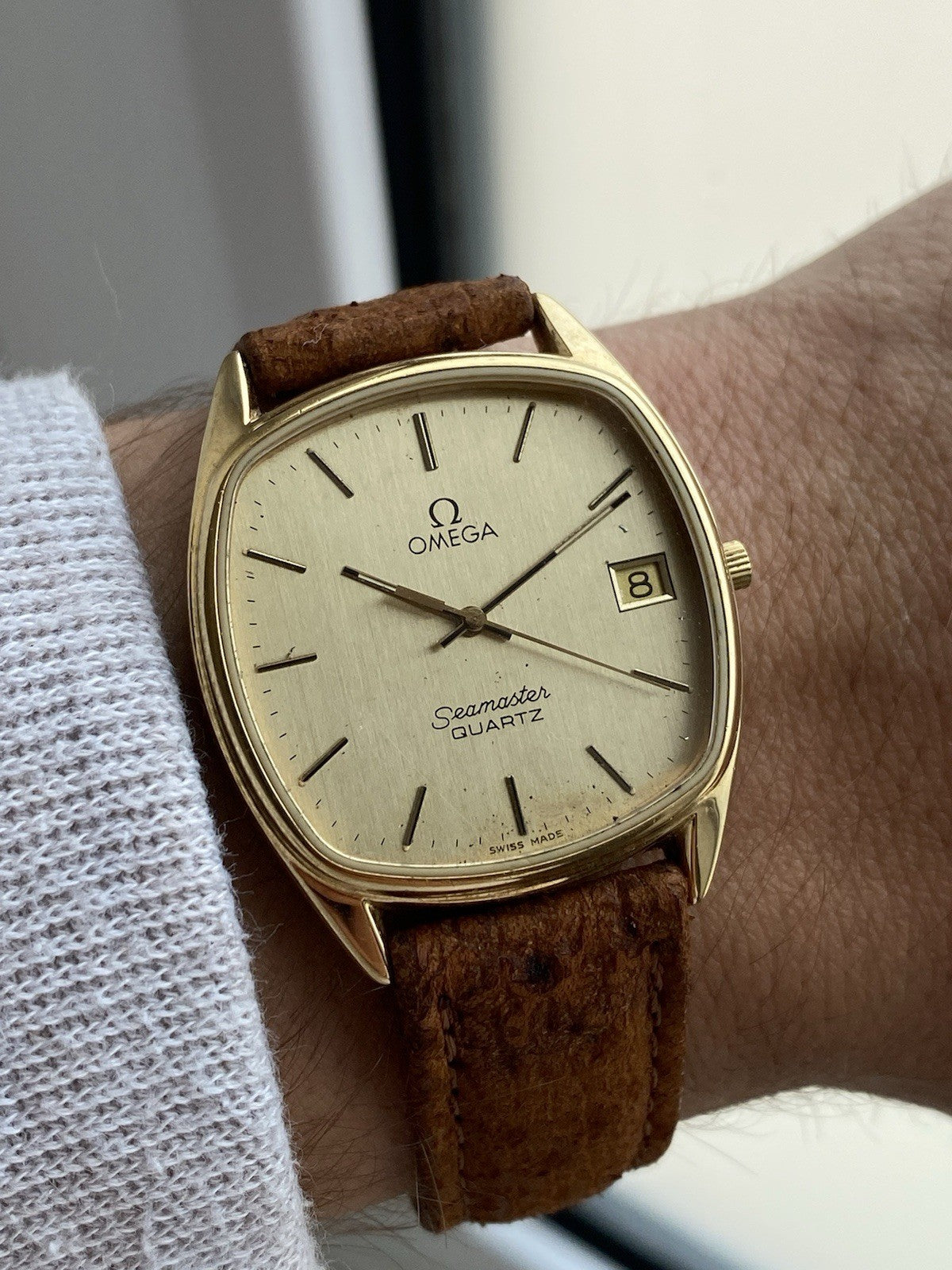 Omega Seamaster Quartz Vintage Watch