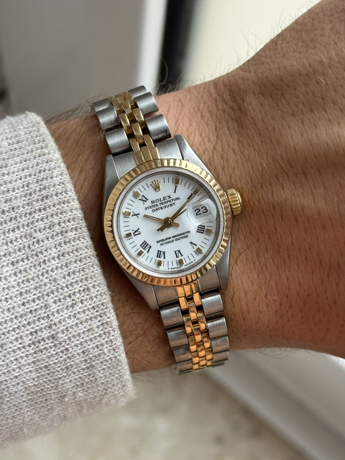 Rolex Lady-Datejust Ref. 69173 two tone automatic