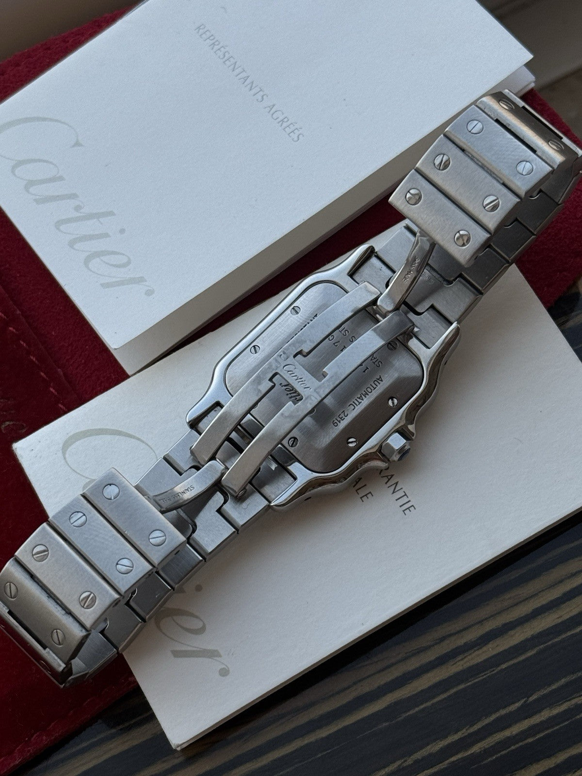 Cartier Santos Galbée Midsize Automatic Steel Ref. 2319