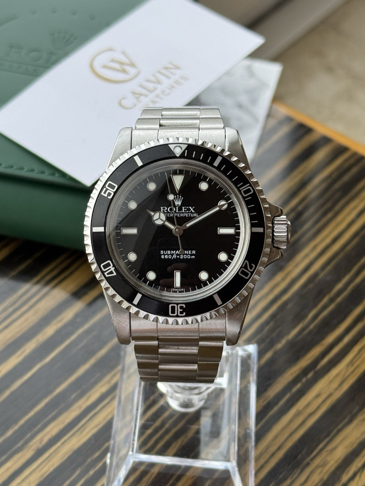Rolex Submariner No Date Fully Serviced – Ref. 5513