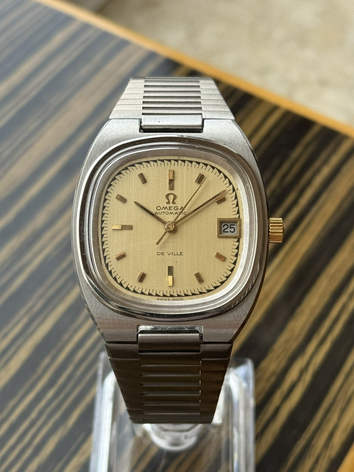 Omega Seamaster De Ville Day Automatic Vintage Watch For Men