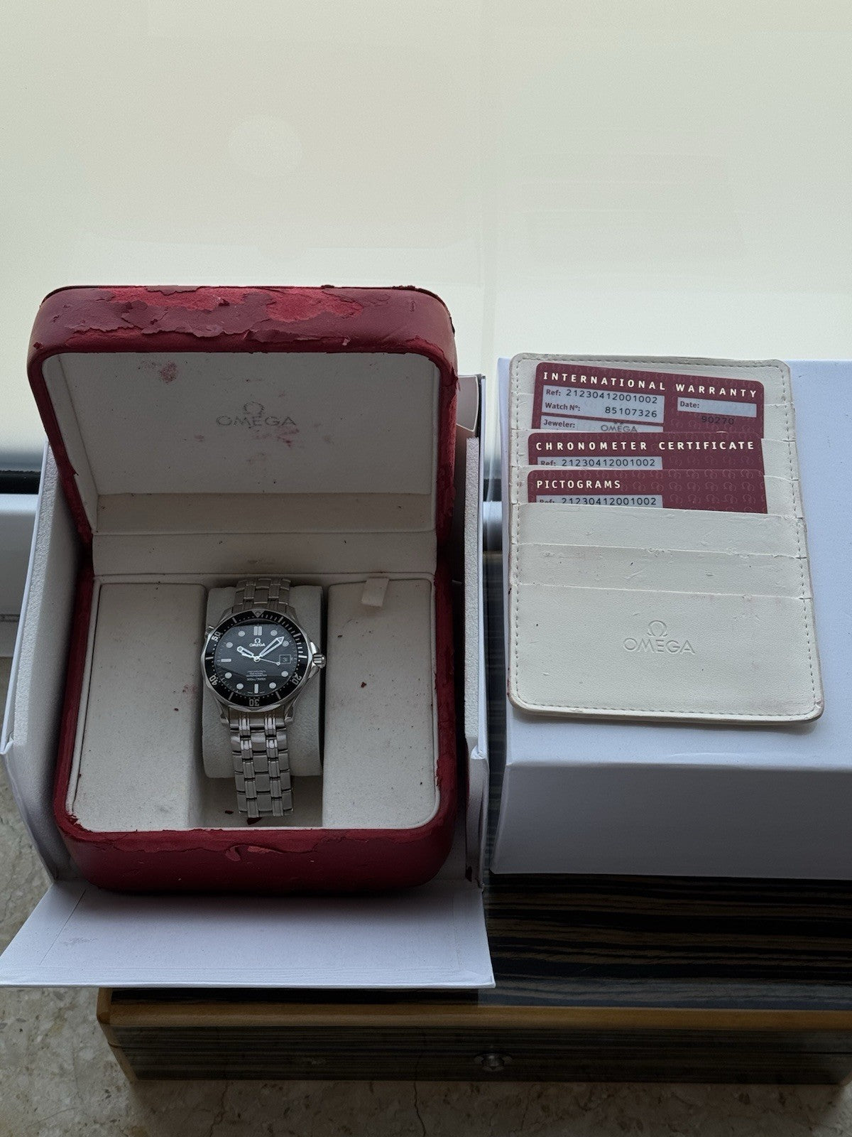 Omega Seamaster Professional  Co-Axial full set James Bond 41mm 
