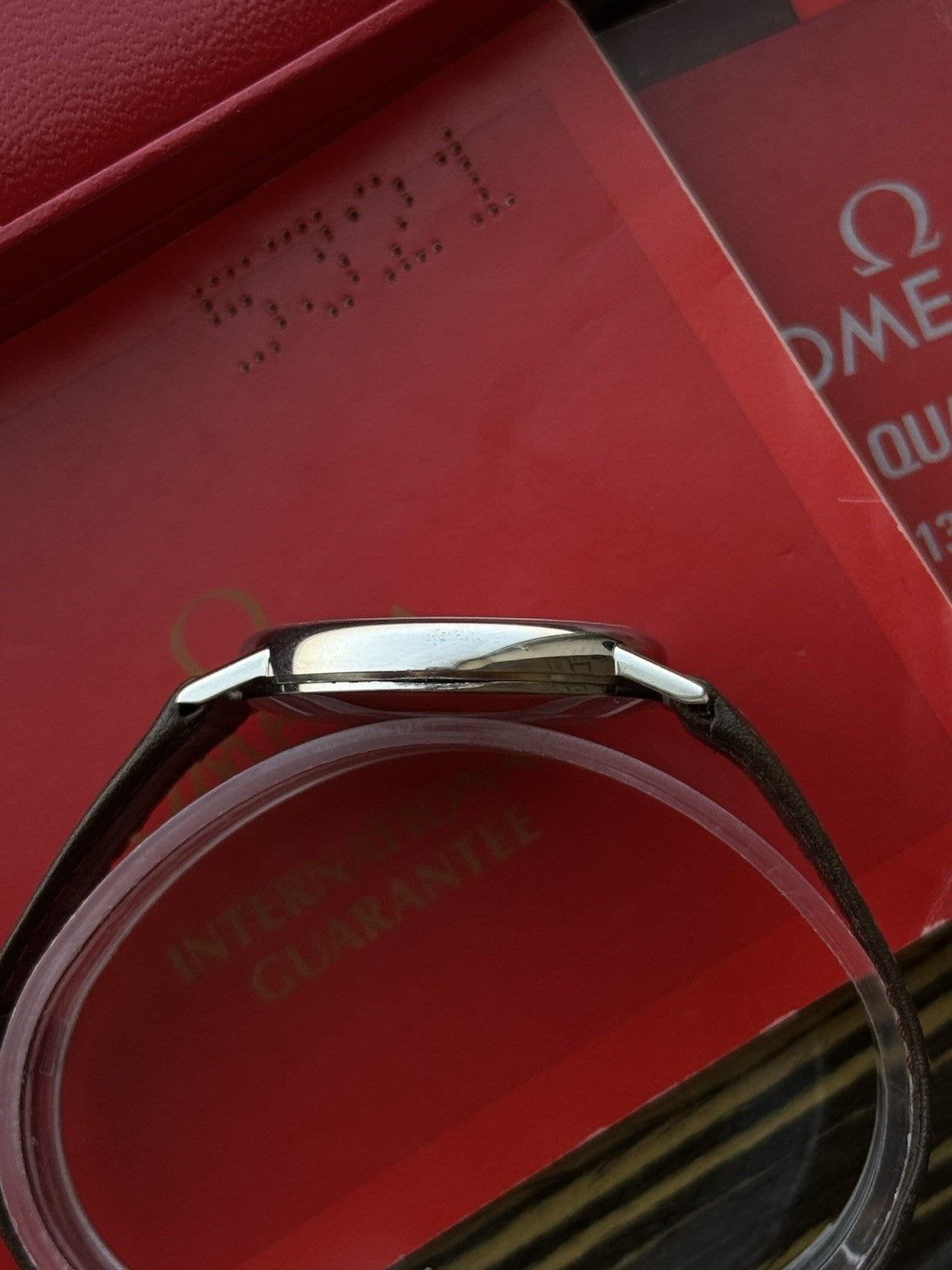 Omega De Ville Quartz Vintage Watch Full Set Ref 191.0092