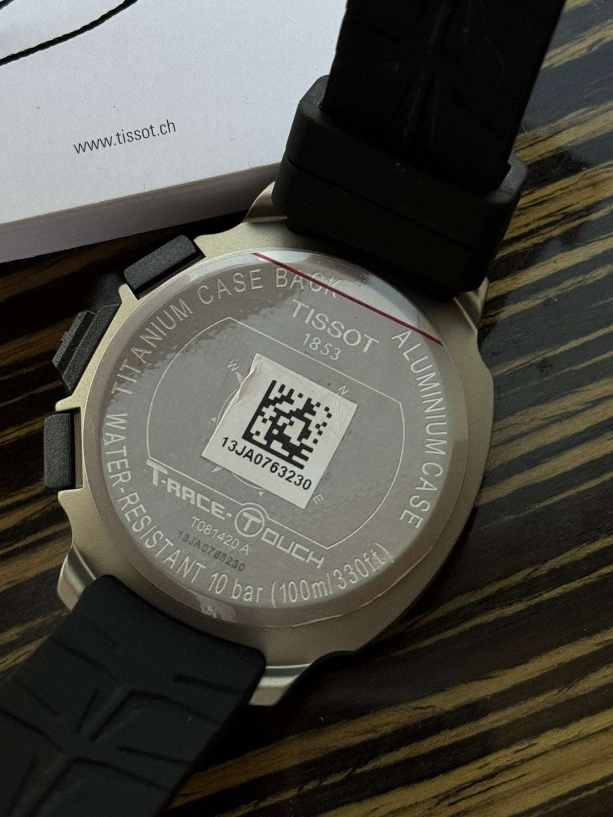 Tissot T-Race Touch Grey Brand New / Full Set 