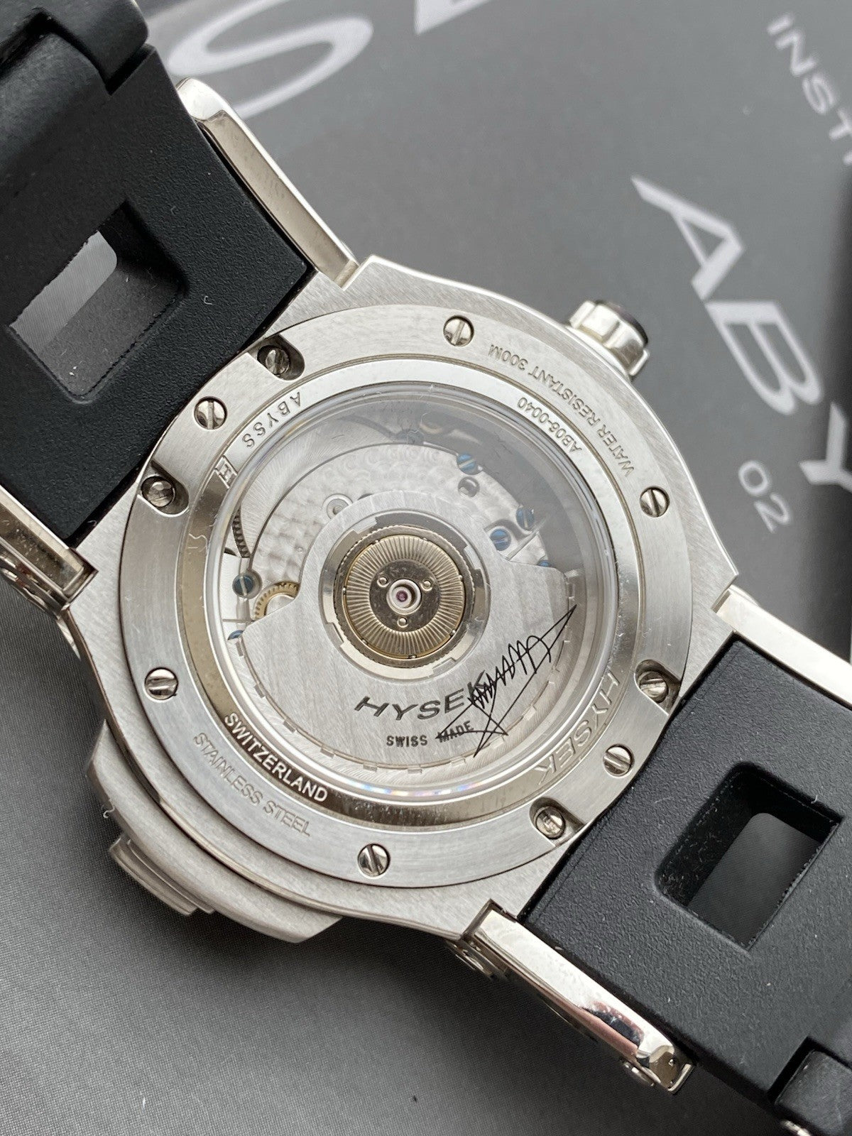 Jorg hysek Abyss AB06 Limited Edition Automatic Watch - Swiss Made - Super Rare