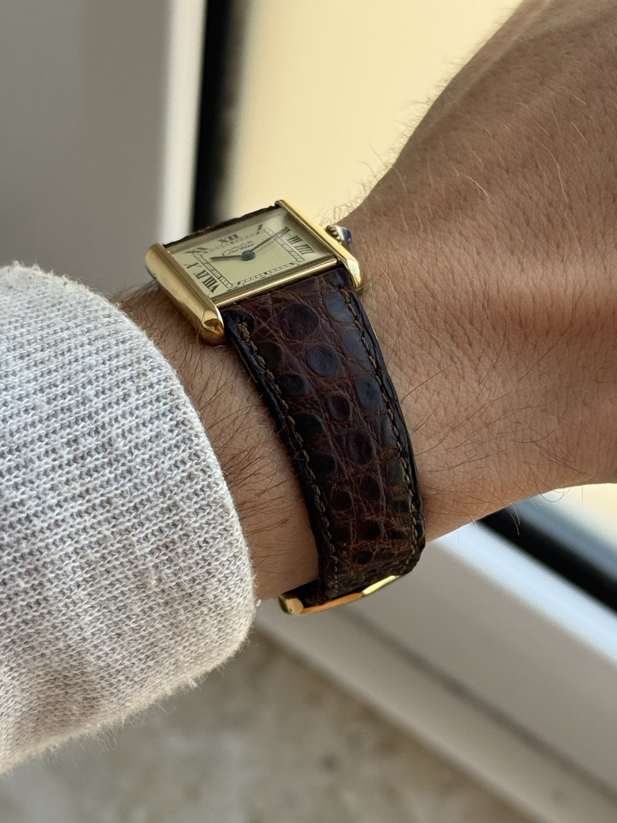 Must de Cartier Tank Quartz Ref 590005