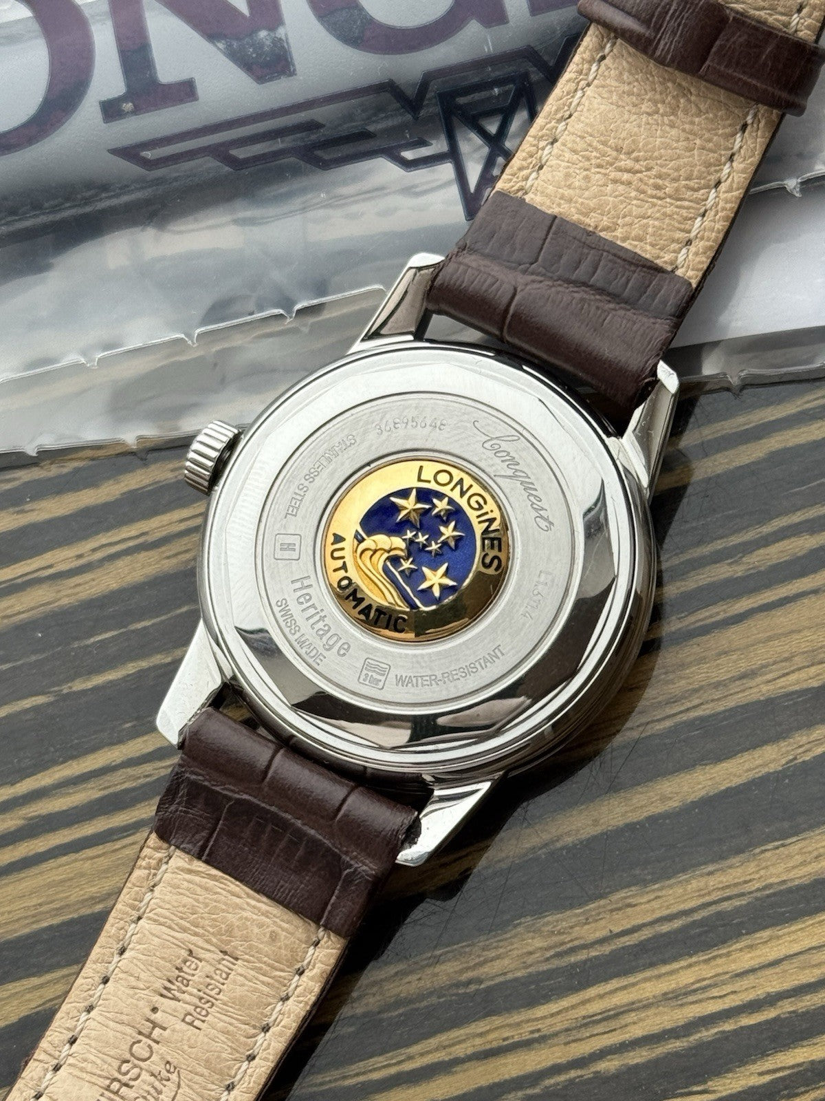 Longines Conquest Heritage Automatic 35mm Watch -  Crisp Condition