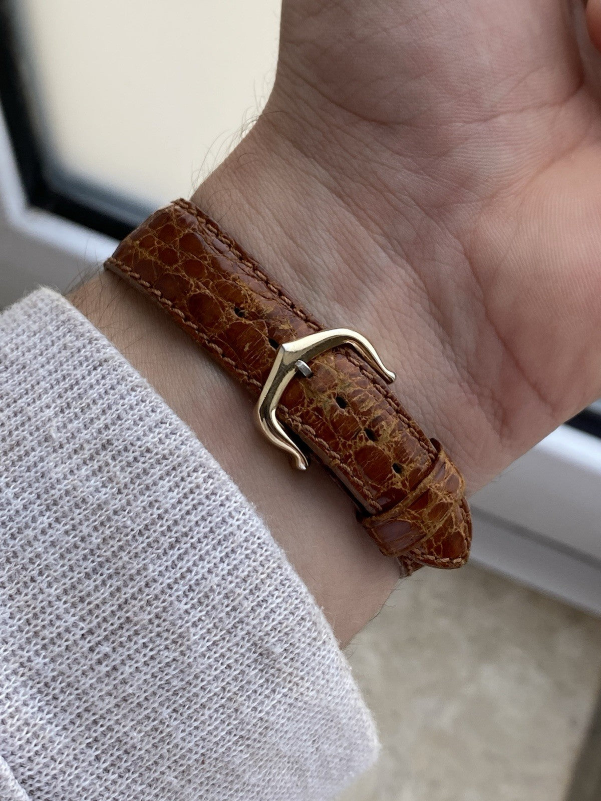 Must de Cartier Tank Vermeil Mechanical Watch