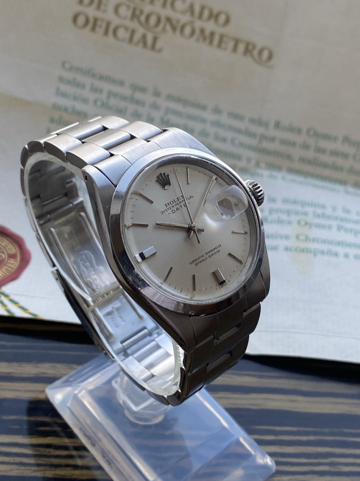 Rolex Date Automatic Vintage Watch Ref 1500