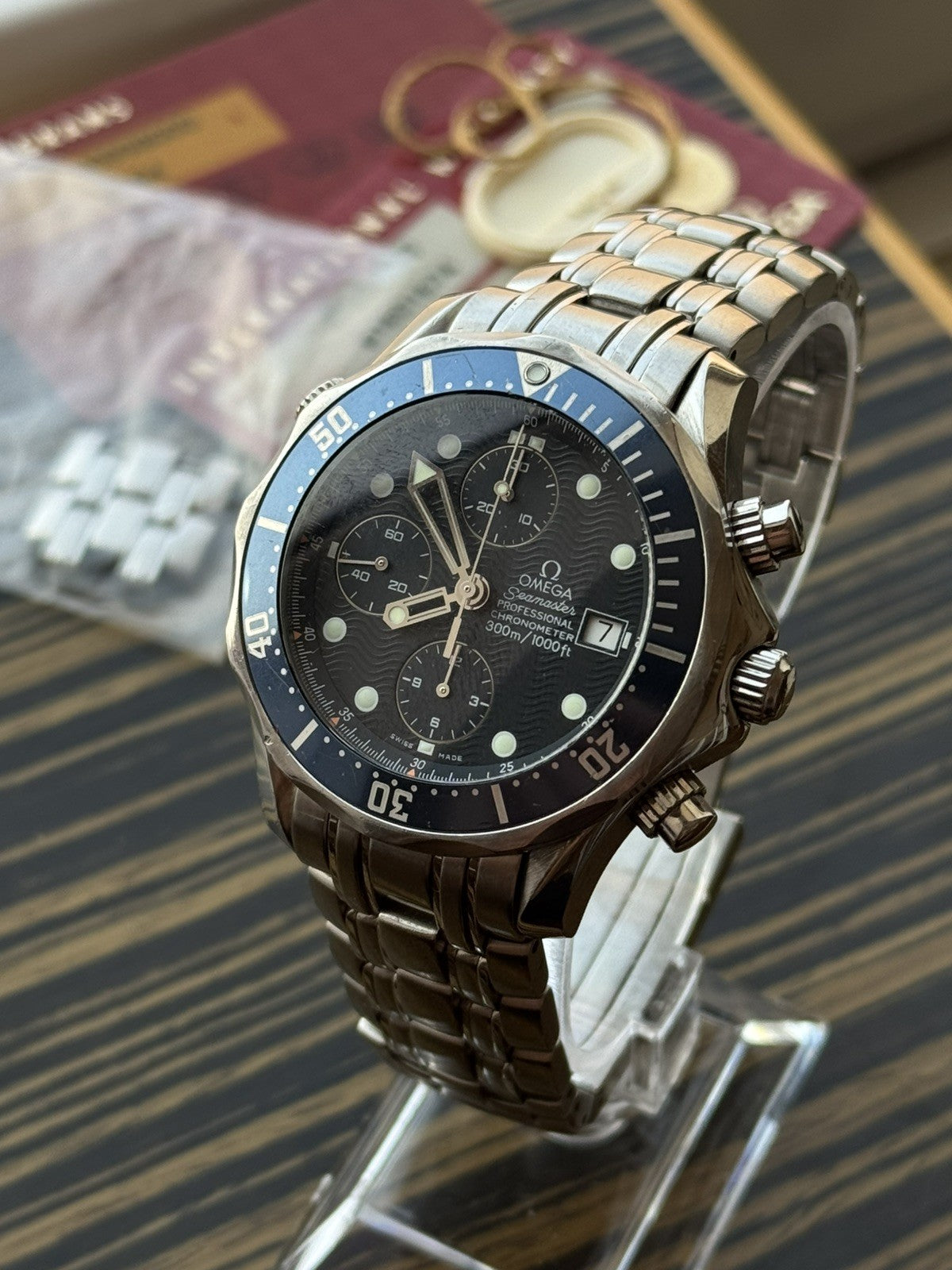 Omega Seamaster  James Bond Automatic Chronograph 41mm
