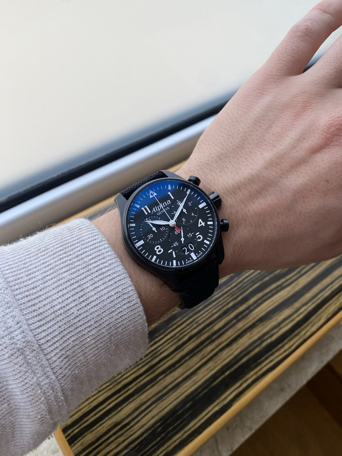 Alpina Startimer Pilot Chronograph Big Date – NOS