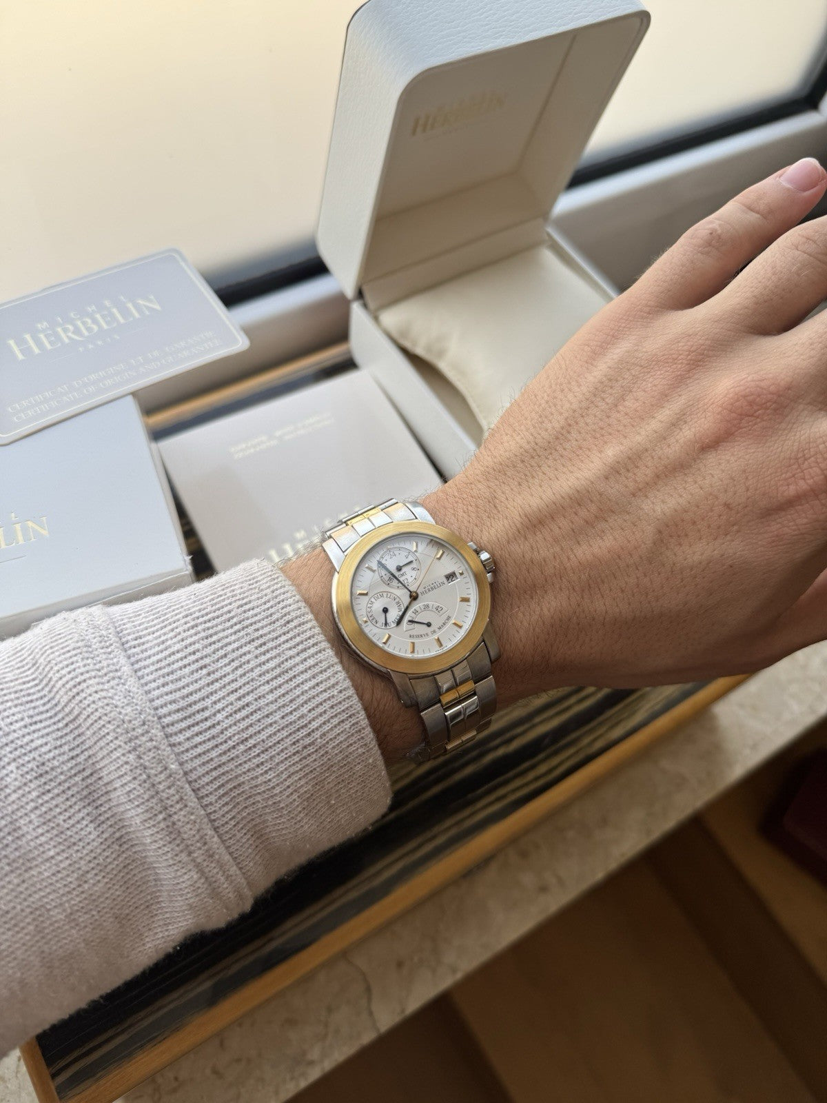 Michel Herbelin Multifunction GMT Power Reserve – NOS 