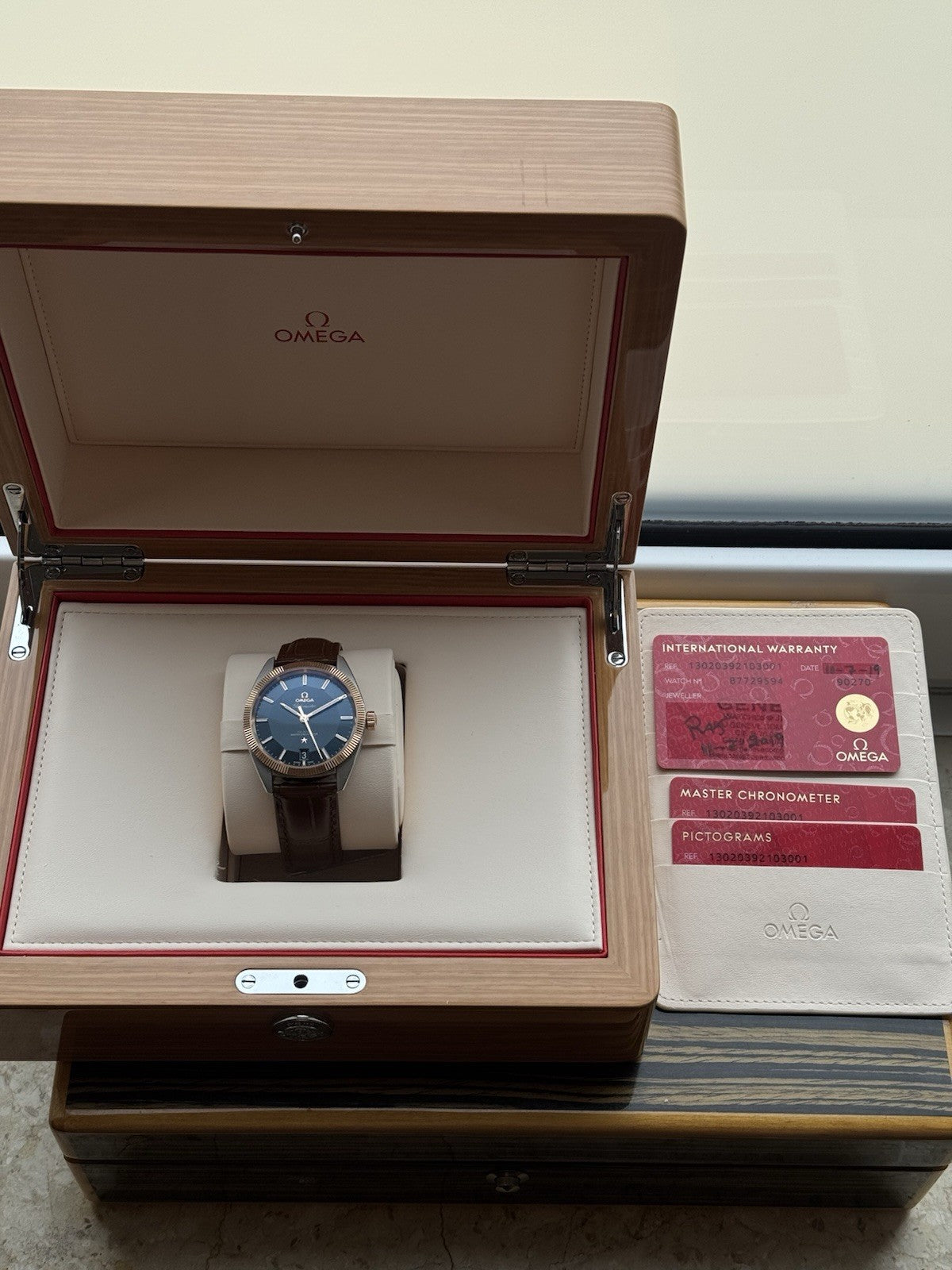 Omega Constellation Globemaster Co-Axial Master Chronometer Full set