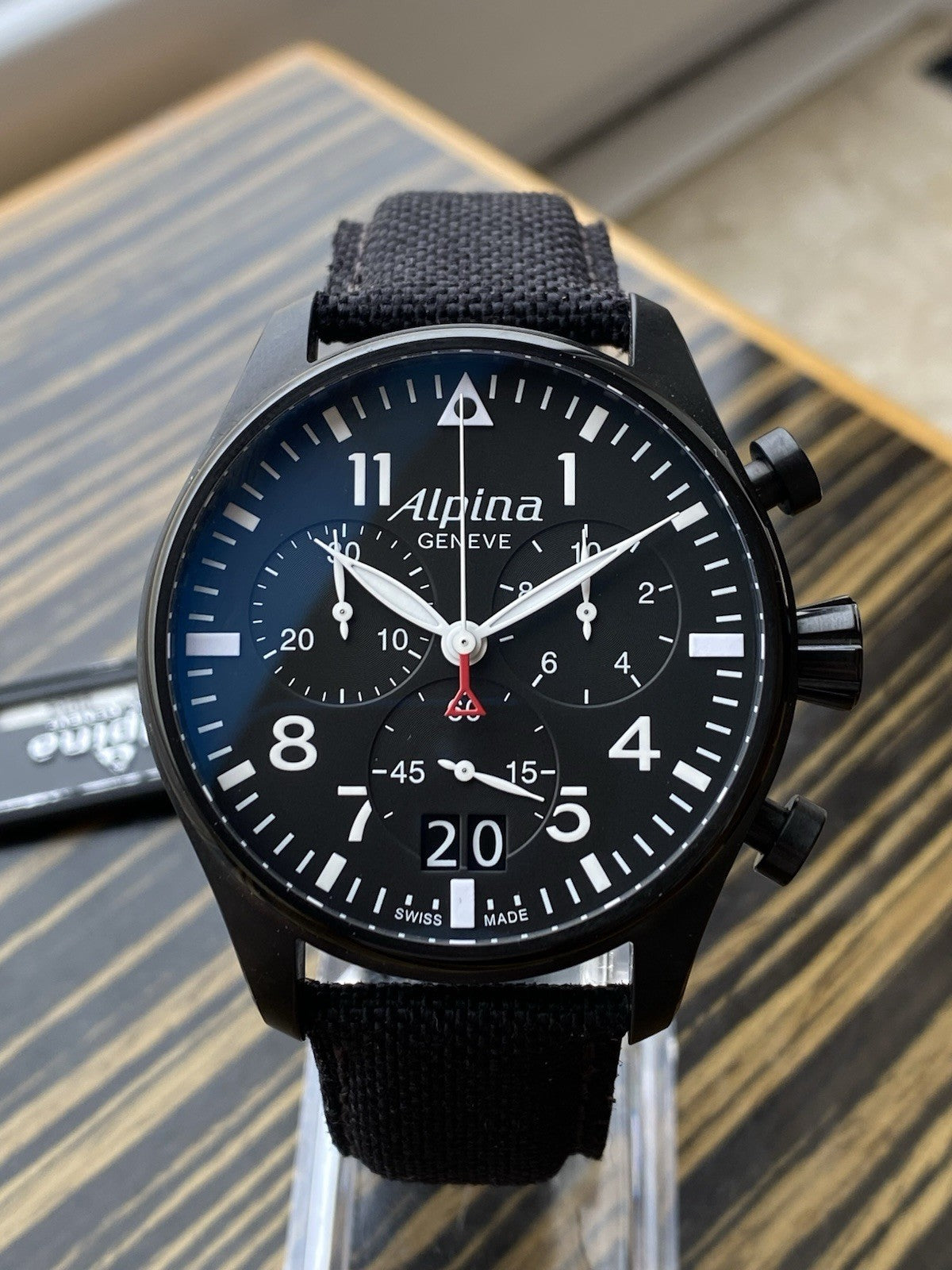 Alpina Startimer Pilot Chronograph Big Date – NOS