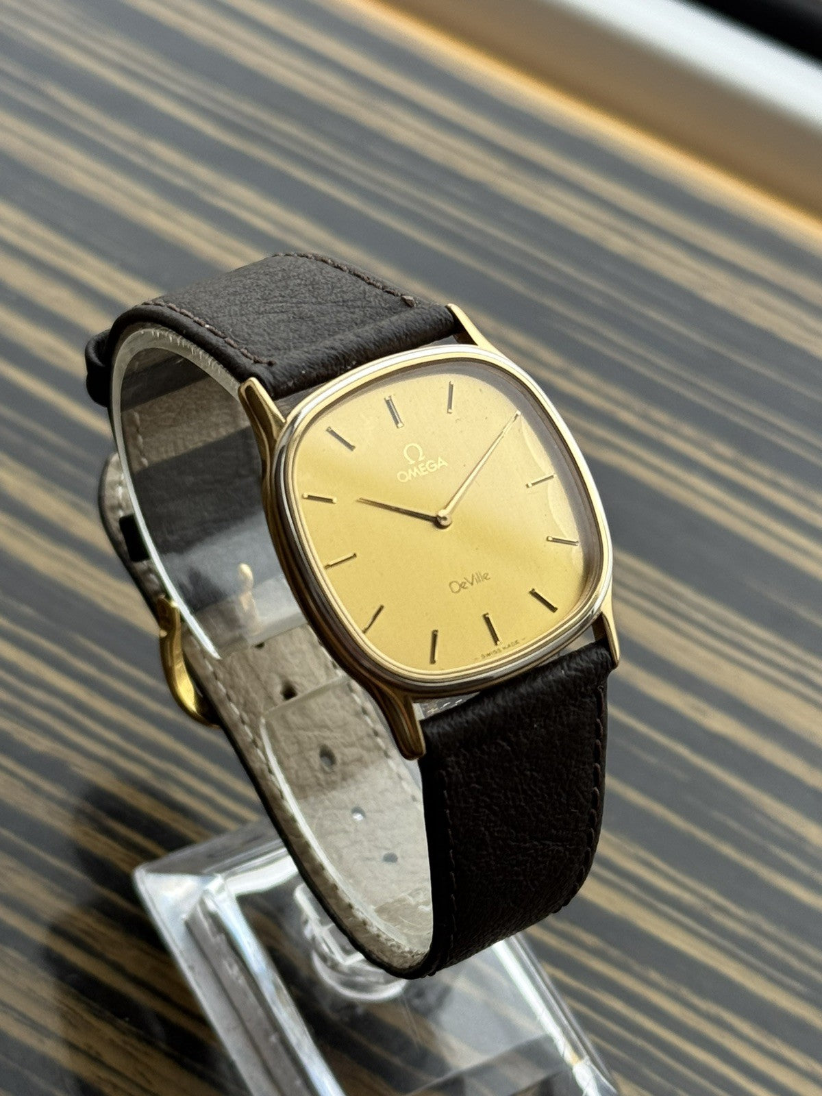 Omega De Ville Quartz Vintage Watch