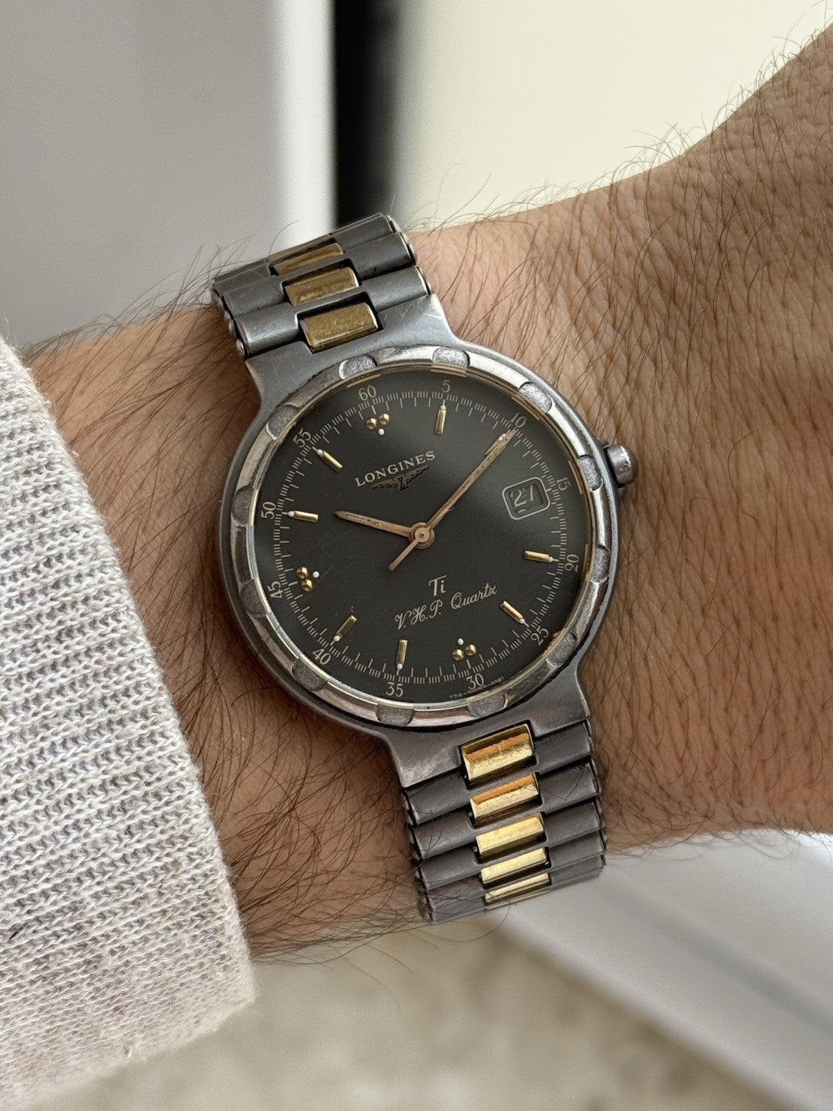 Longines Conquest Quartz Titanium Classic men's Watch