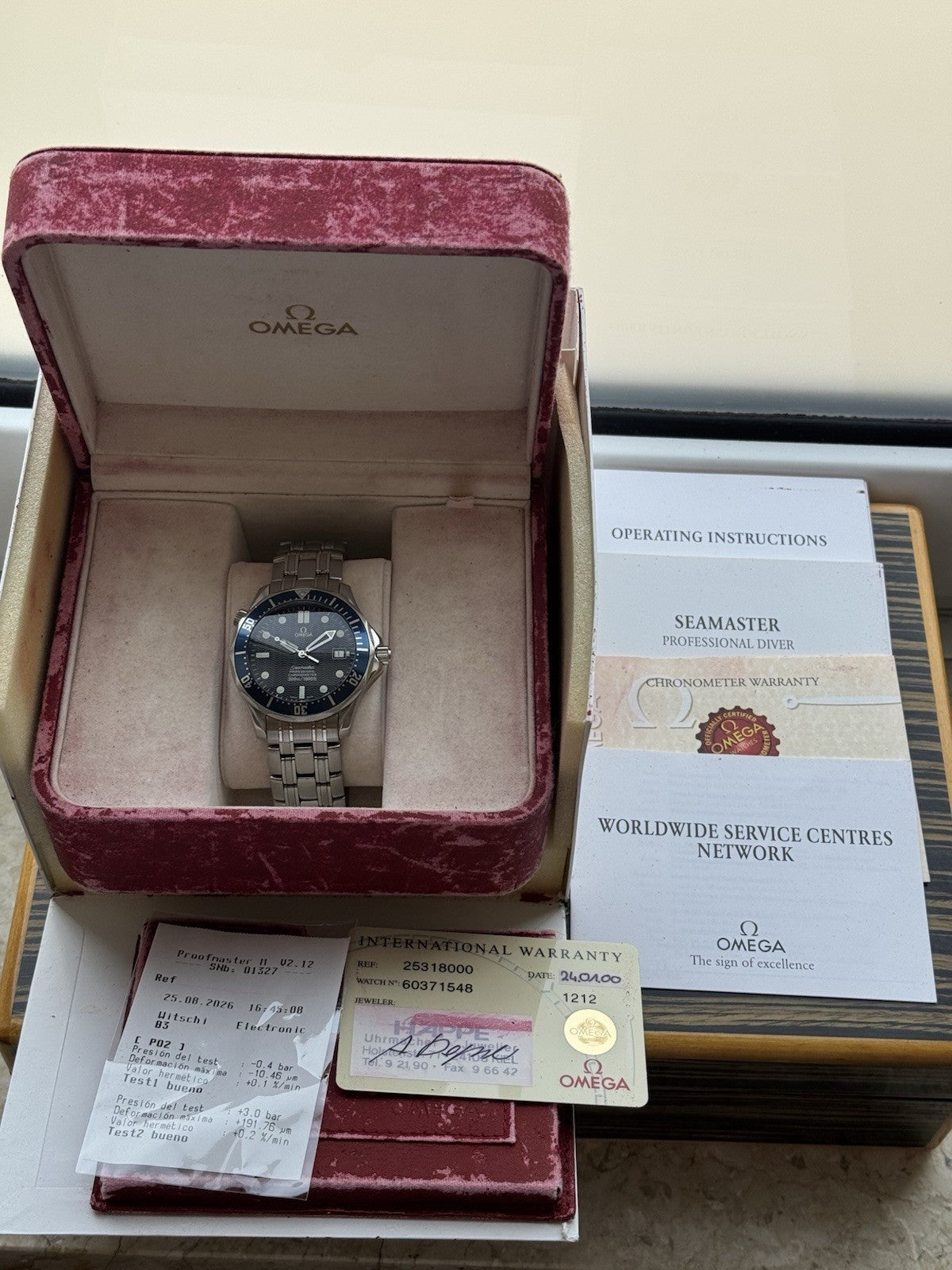 Omega Seamaster  Professional James Bond Automatic 41mm