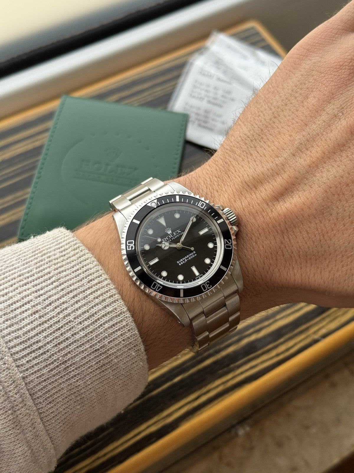 Rolex Submariner No Date Fully Serviced – Ref. 5513
