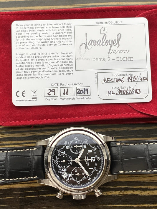 Longines Heritage 1951 Automatic Chronograph 41 mm