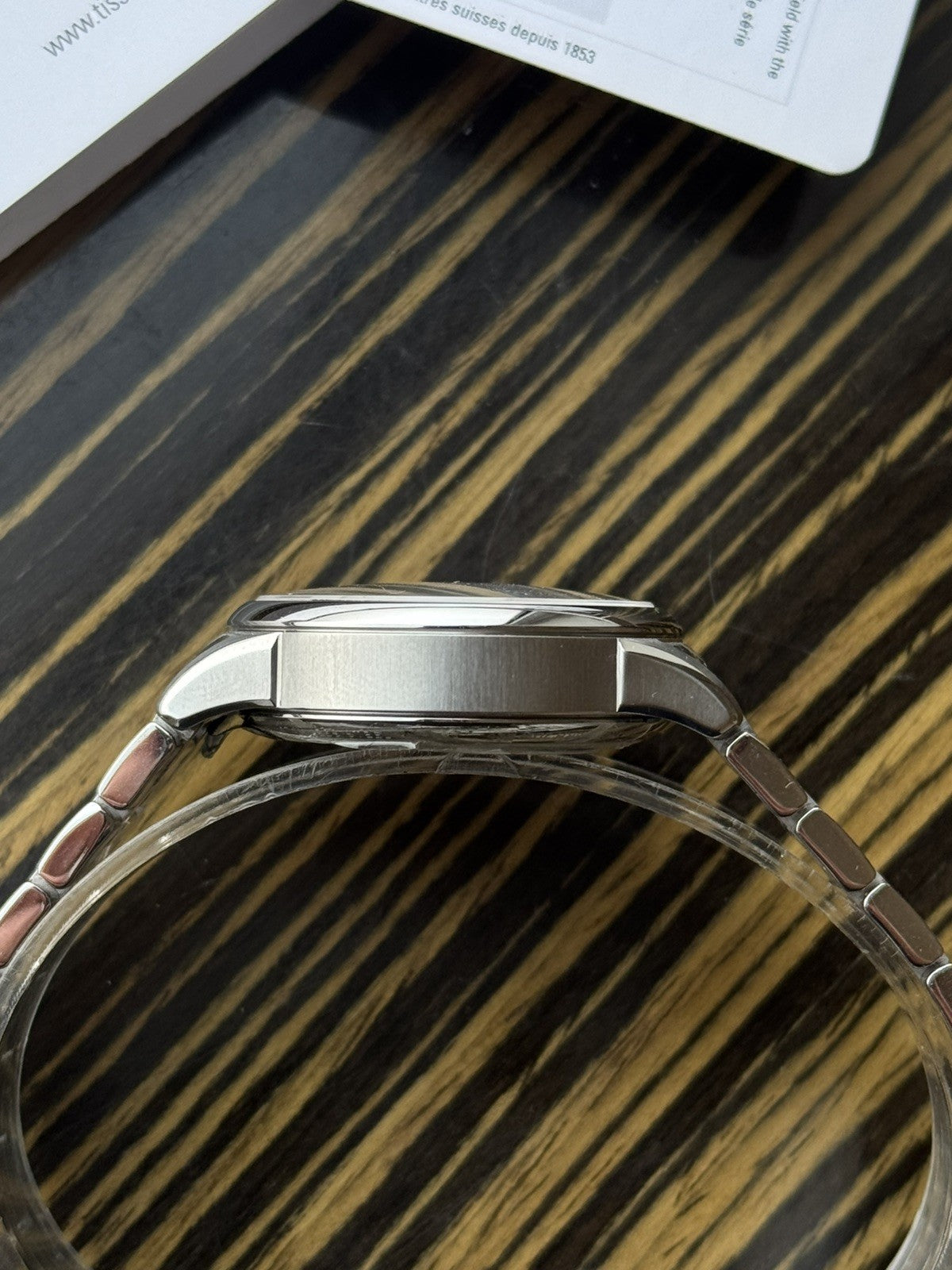 Tissot Chemin des Tourelles Powermatic 80 lasies watch 