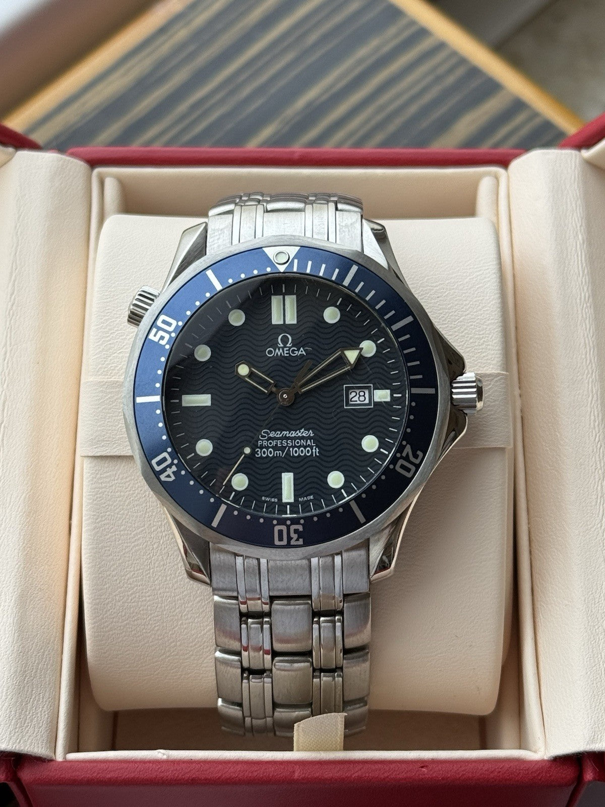 Omega Seamaster  James Bond 41mm Quartz Watch
