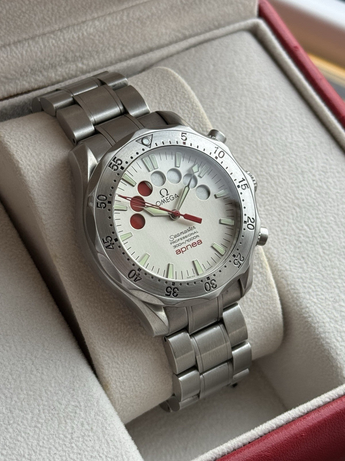 Omega Seamaster Professional 300M Apnea – Ref. 2595.30.00 - Full Set