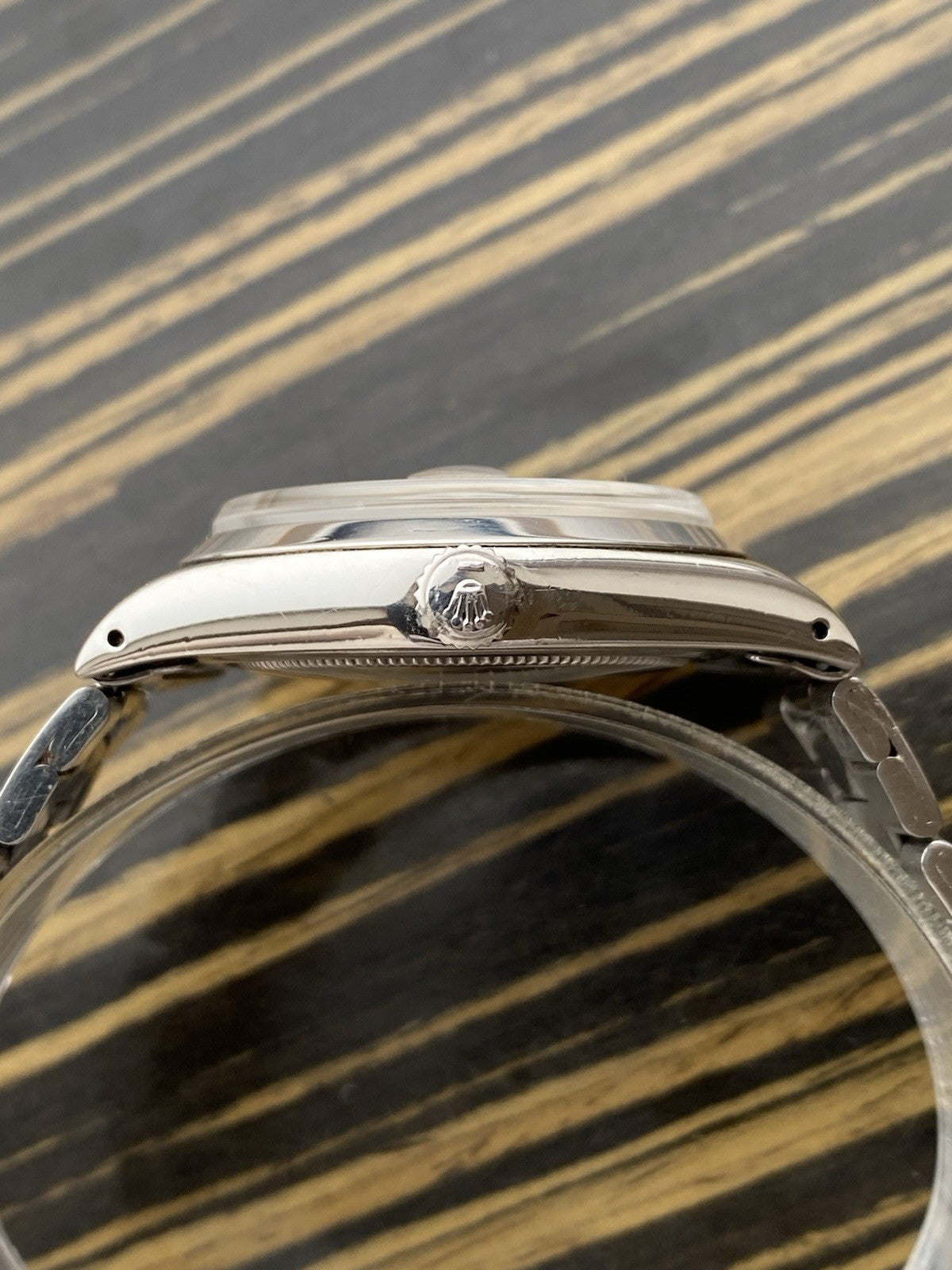 Rolex Oysterdate Precision 34mm Mechanical Vintage Watch Ref 6694
