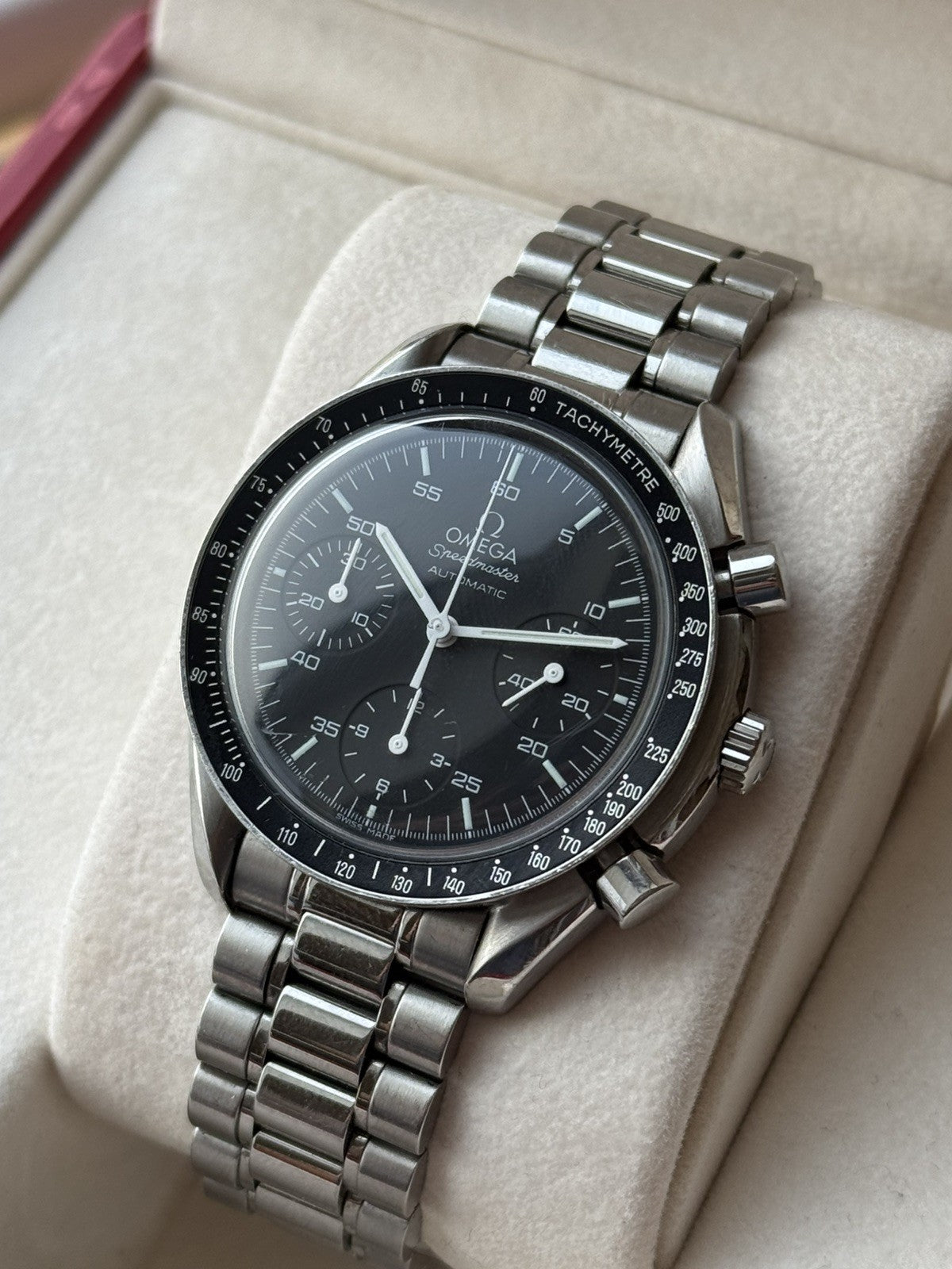 Omega Speedmaster Reduced Automatic Chronograph full set