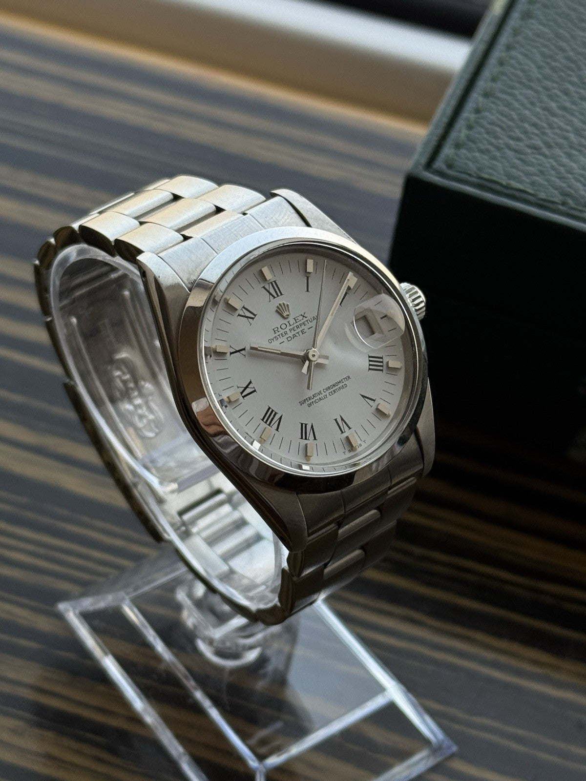 Rolex Date 34mm Automatic Vintage Watch Ref 15000